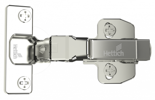 [9281432] Onsys 4447i, Silent Hinge - 0 Crank Door Hinges with Mounting Plates & Cover Caps